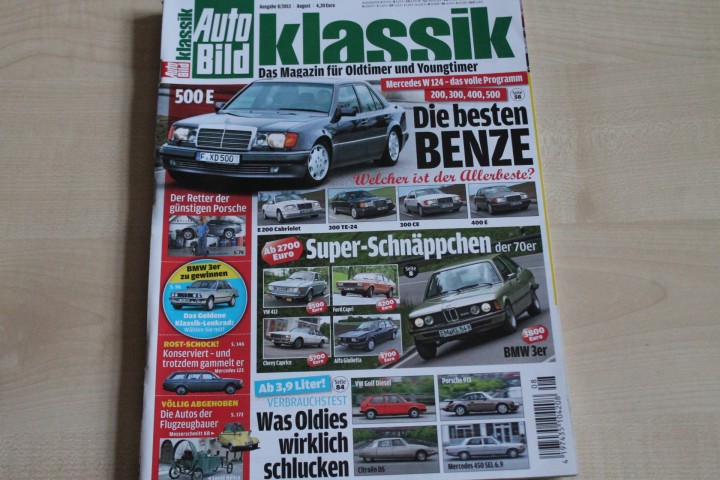 Deckblatt Auto Bild Klassik (08/2013)